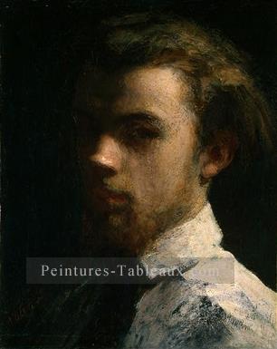 Autoportrait 1858 Henri Fantin Latour Peintures à l'huile